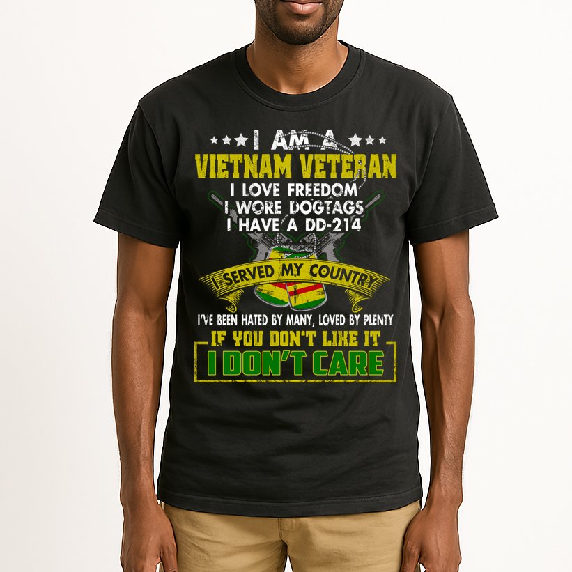 I Am A Vietnam Veteran I Served My Country Tall T-Shirt