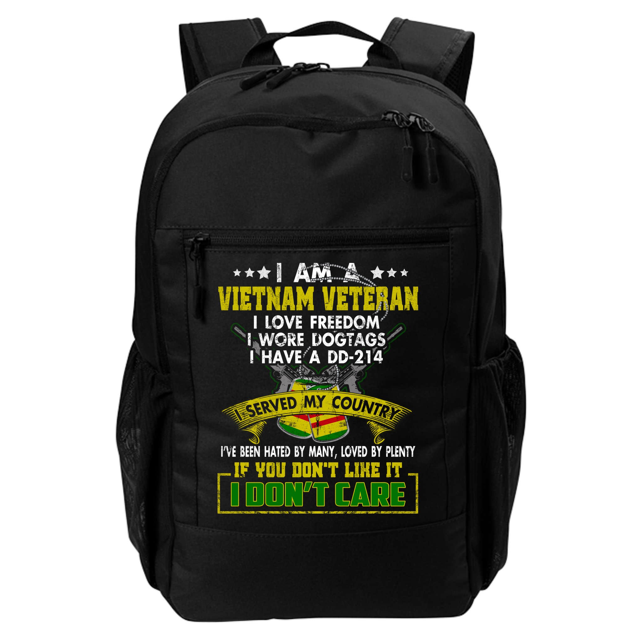 I Am A Vietnam Veteran I Served My Country Backpack