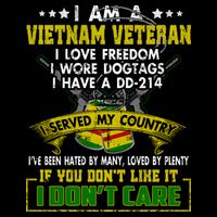 I Am A Vietnam Veteran I Served My Country Backpack