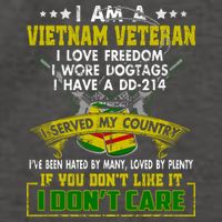 I Am A Vietnam Veteran I Served My Country Vector Backpack