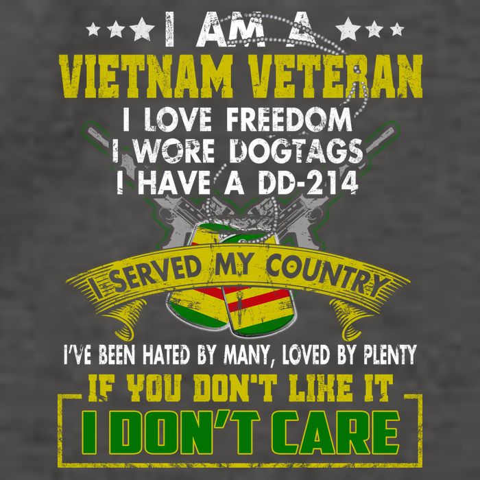 I Am A Vietnam Veteran I Served My Country Vector Backpack