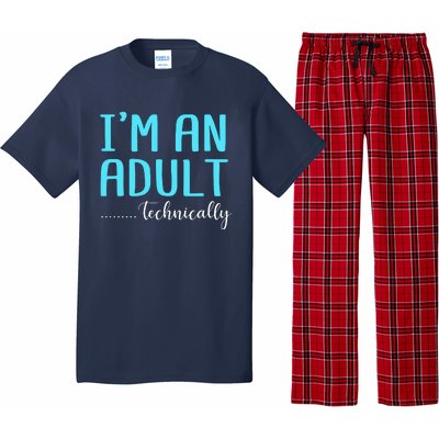 Im An Adult Technically Pajama Set