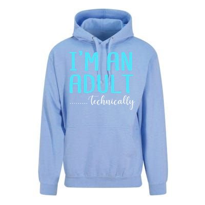 Im An Adult Technically Unisex Surf Hoodie