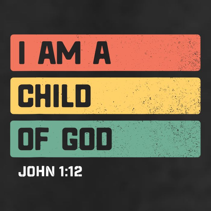 I Am A Child Of God Christian Bible Verse John 1:12 Adult Drive Performance Visor