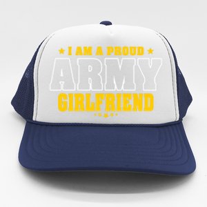 I Am A Proud Army Friend Patriotic Pride Military Couple Gift Trucker Hat