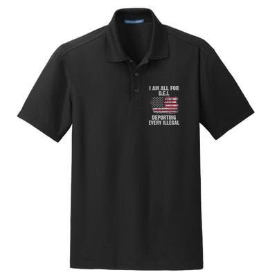 I Am All For Dei Deporting Every Illegal Dry Zone Grid Polo
