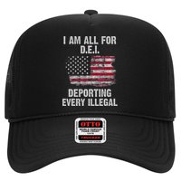 I Am All For Dei Deporting Every Illegal Trucker Hat