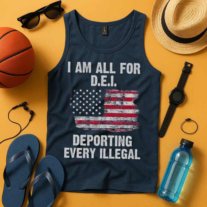 I Am All For Dei Deporting Every Illegal Tank Top
