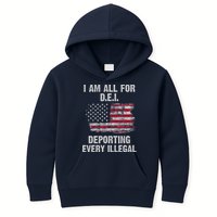 I Am All For Dei Deporting Every Illegal Kids Hoodie