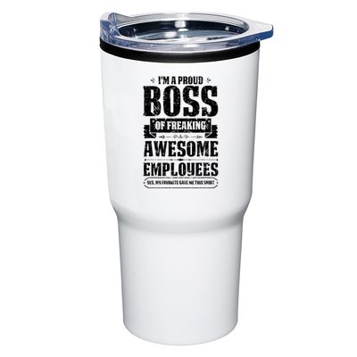 I Am A Proud Boss Of Freaking Awesome Employees Tumbler