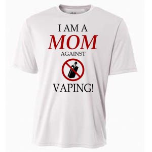 I Am A Mom Against Vaping Cooling Performance Crew T-Shirt