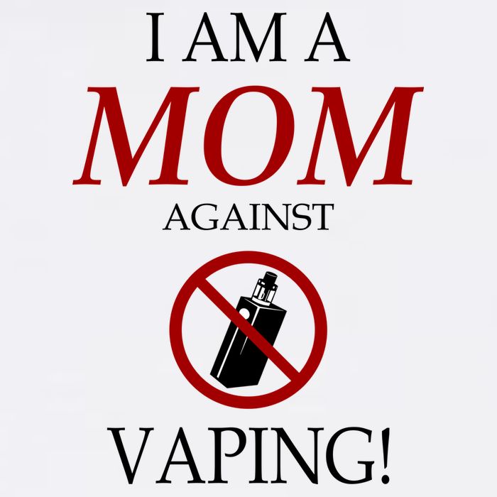 I Am A Mom Against Vaping Cooling Performance Crew T-Shirt