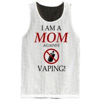 I Am A Mom Against Vaping Mesh Reversible Basketball Jersey Tank