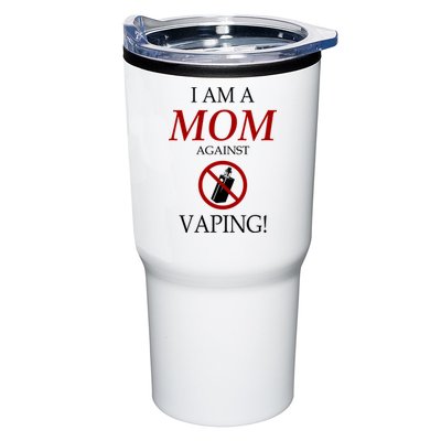 I Am A Mom Against Vaping Tumbler