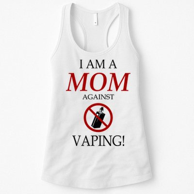 I Am A Mom Against Vaping Womens Tank Top