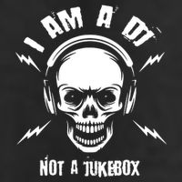 I Am A Dj Not A Jukebox 7 Panel Mesh Trucker Snapback Hat