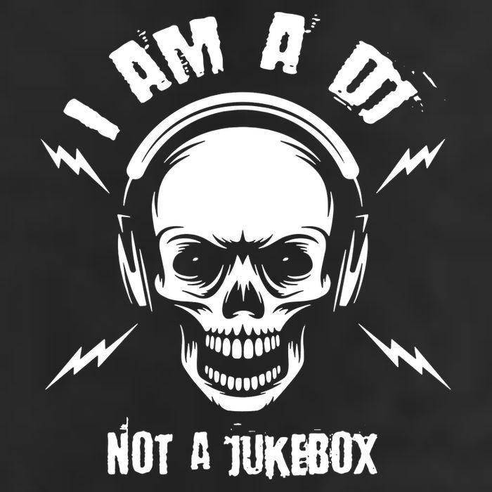 I Am A Dj Not A Jukebox 7 Panel Mesh Trucker Snapback Hat