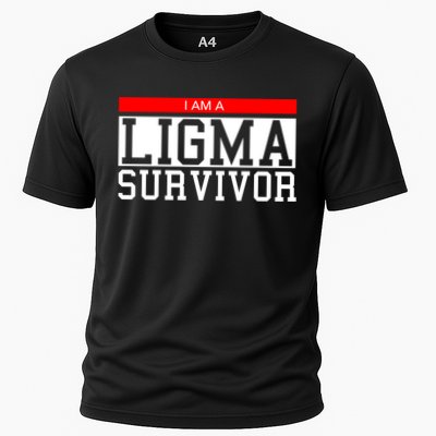 I Am A Ligma Survivor Gamer Dank Meme Theme Gift Performance Shirt