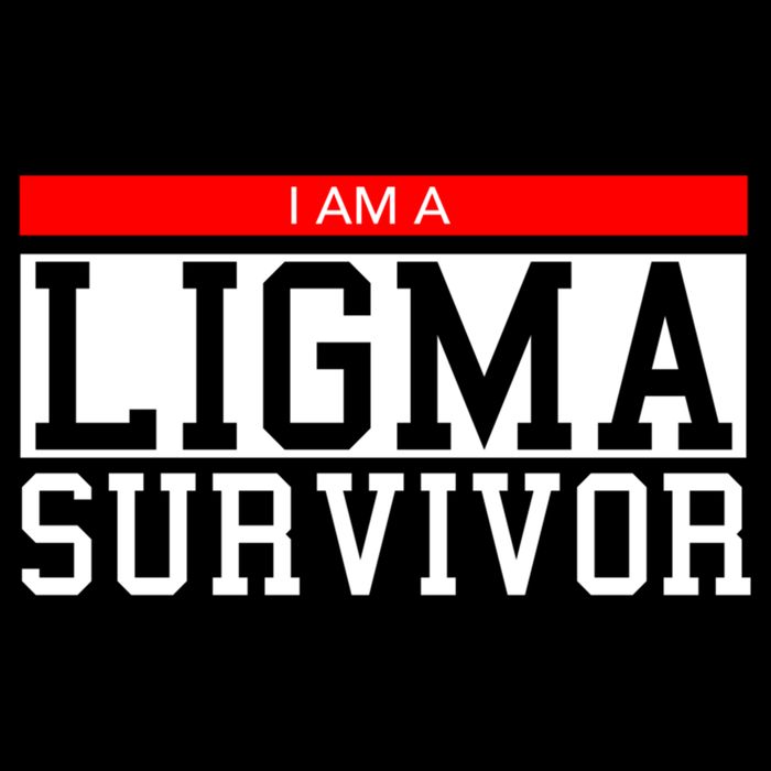 I Am A Ligma Survivor Gamer Dank Meme Theme Gift Cooling Performance Crew T-Shirt