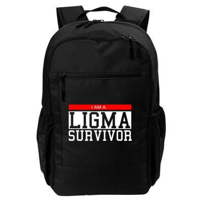 I Am A Ligma Survivor Gamer Dank Meme Theme Gift Backpack