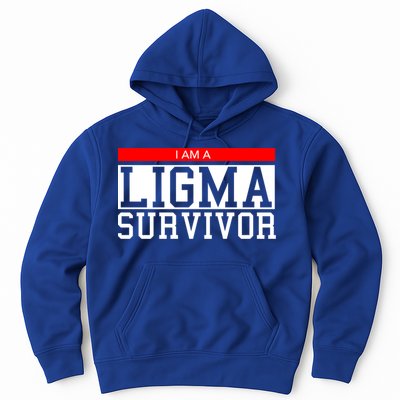 I Am A Ligma Survivor Gamer Dank Meme Theme Gift Hoodie