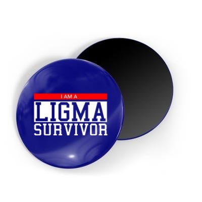 I Am A Ligma Survivor Gamer Dank Meme Theme Gift Magnet