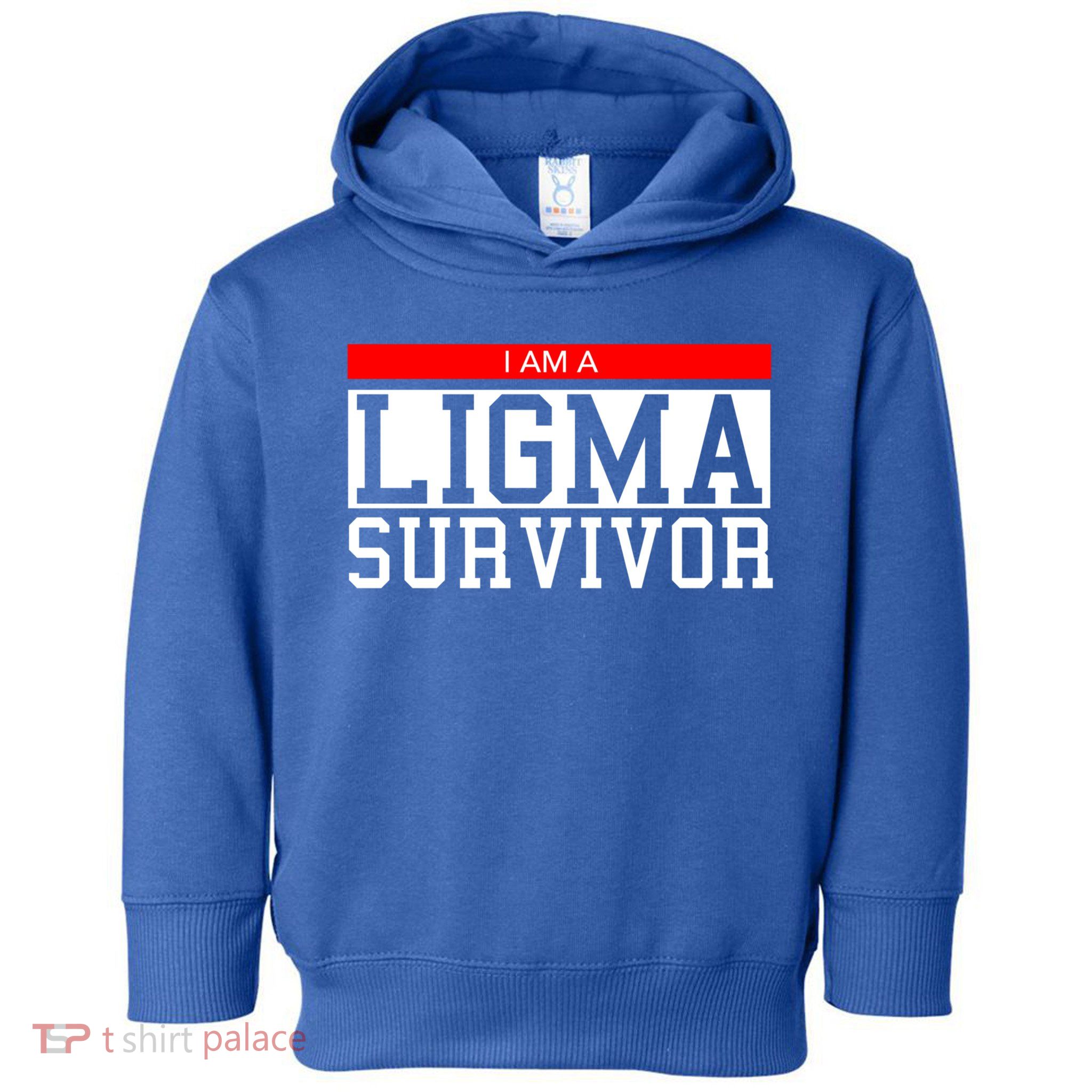 I Am A Ligma Survivor Gamer Dank Meme Theme Gift Toddler Hoodie