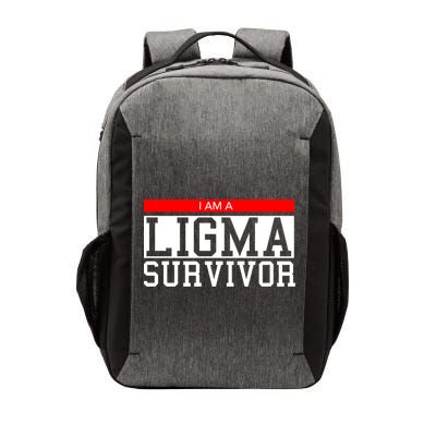 I Am A Ligma Survivor Gamer Dank Meme Theme Gift Vector Backpack