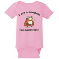 I Am A Conduit For Nonsense Baby Bodysuit