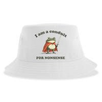 I Am A Conduit For Nonsense Sustainable Bucket Hat