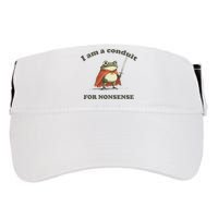 I Am A Conduit For Nonsense Adult Drive Performance Visor