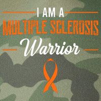 I Am A Multiple Sclerosis Warrior Multiple Sclerosis Legacy Tie Dye Trucker Hat