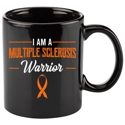 I Am A Multiple Sclerosis Warrior Multiple Sclerosis 11oz C Handle Ceramic Mug