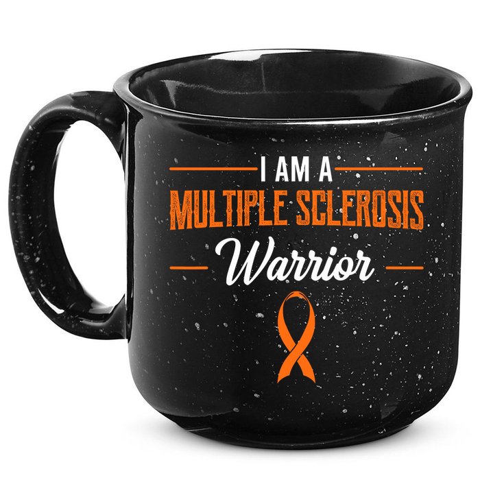 I Am A Multiple Sclerosis Warrior Multiple Sclerosis 15oz Campfire Ceramic Mug