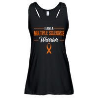 I Am A Multiple Sclerosis Warrior Multiple Sclerosis Ladies Essential Flowy Tank