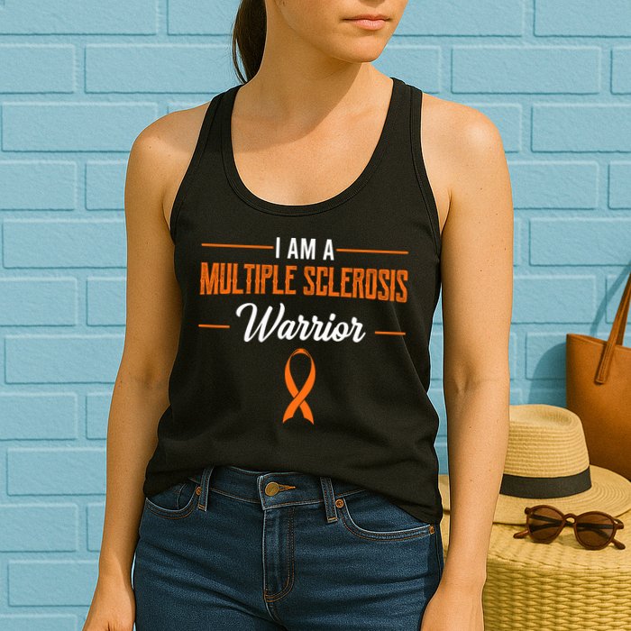 I Am A Multiple Sclerosis Warrior Multiple Sclerosis Womens Tank Top