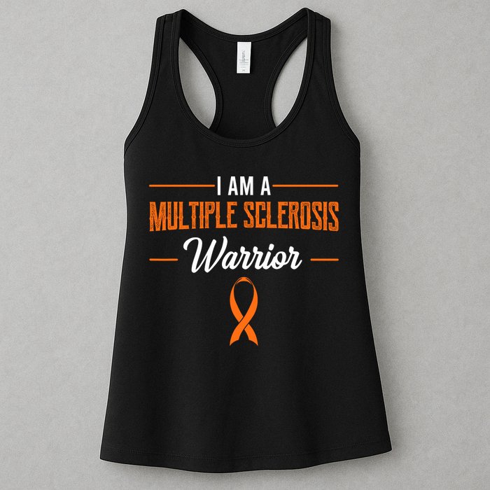 I Am A Multiple Sclerosis Warrior Multiple Sclerosis Womens Tank Top