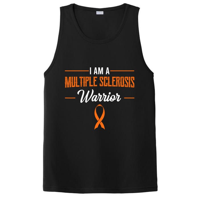 I Am A Multiple Sclerosis Warrior Multiple Sclerosis PosiCharge Competitor Tank