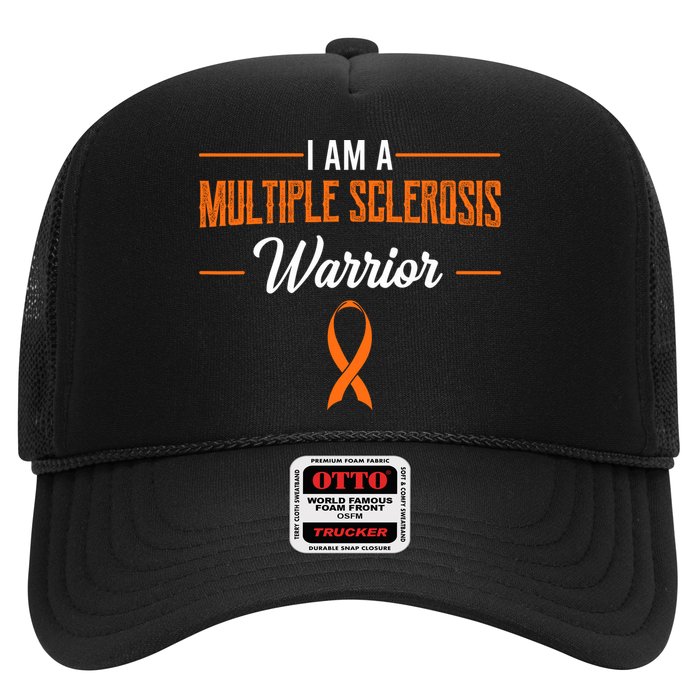 I Am A Multiple Sclerosis Warrior Multiple Sclerosis Trucker Hat