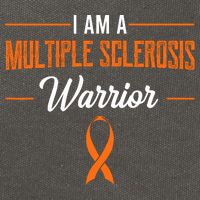 I Am A Multiple Sclerosis Warrior Multiple Sclerosis Cotton Canvas Backpack