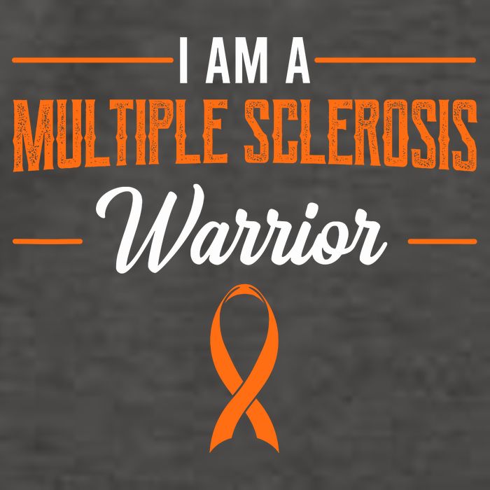 I Am A Multiple Sclerosis Warrior Multiple Sclerosis Vector Backpack