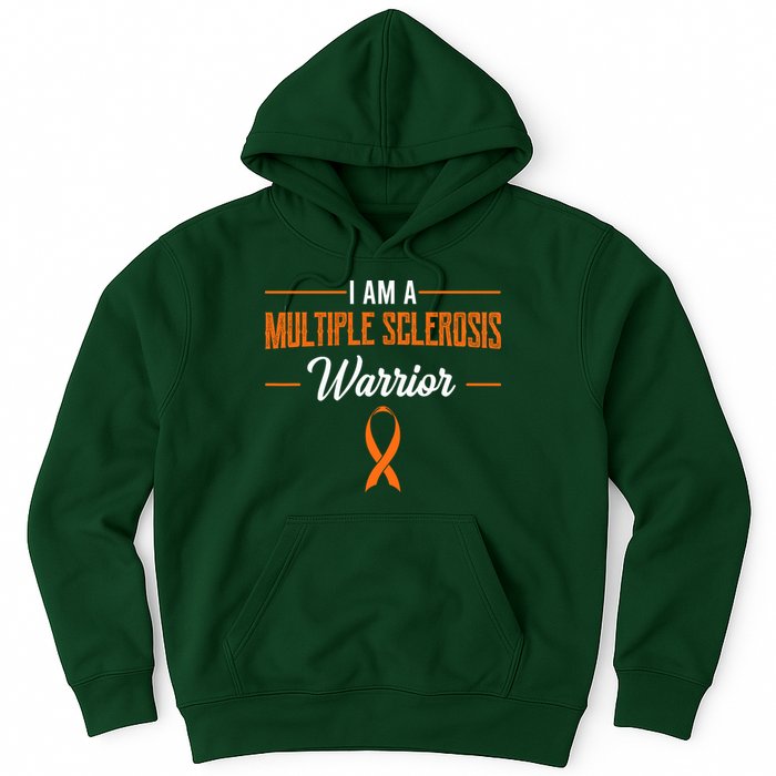 I Am A Multiple Sclerosis Warrior Multiple Sclerosis Hoodie