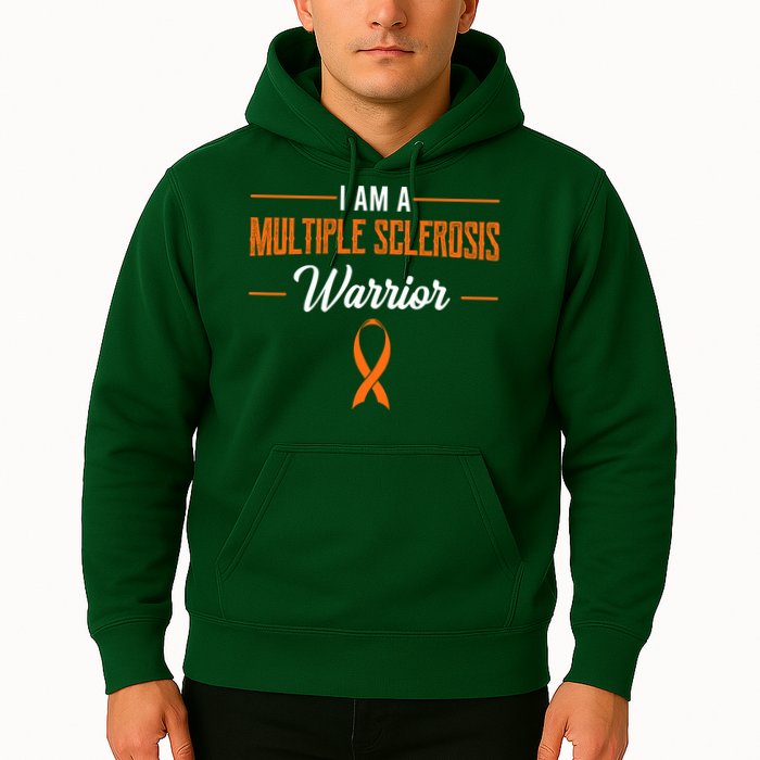 I Am A Multiple Sclerosis Warrior Multiple Sclerosis Hoodie