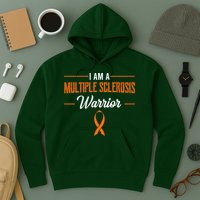 I Am A Multiple Sclerosis Warrior Multiple Sclerosis Hoodie