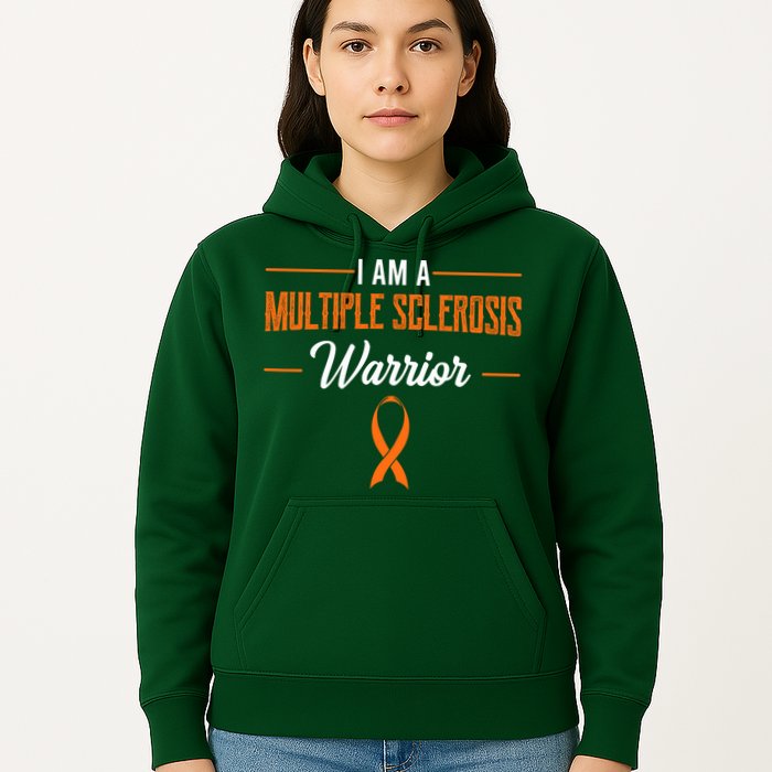 I Am A Multiple Sclerosis Warrior Multiple Sclerosis Hoodie