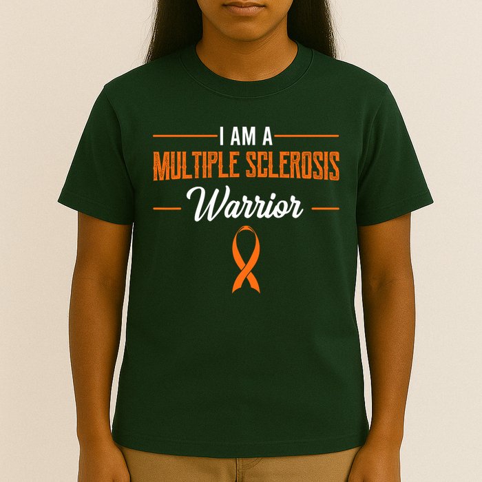 I Am A Multiple Sclerosis Warrior Multiple Sclerosis T-Shirt
