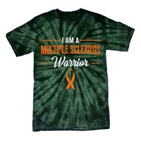 I Am A Multiple Sclerosis Warrior Multiple Sclerosis Tie-Dye T-Shirt