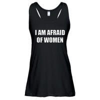 I Am Afraid Of Women Ladies Essential Flowy Tank