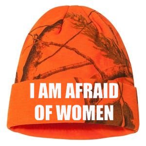 I Am Afraid Of Women Kati Licensed 12" Camo Beanie