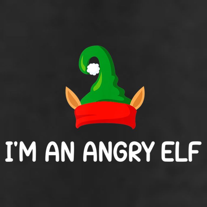 I'm An Angry Elf, Funny, Corny Christmas Jokes,, Sarcastic Golf Towel